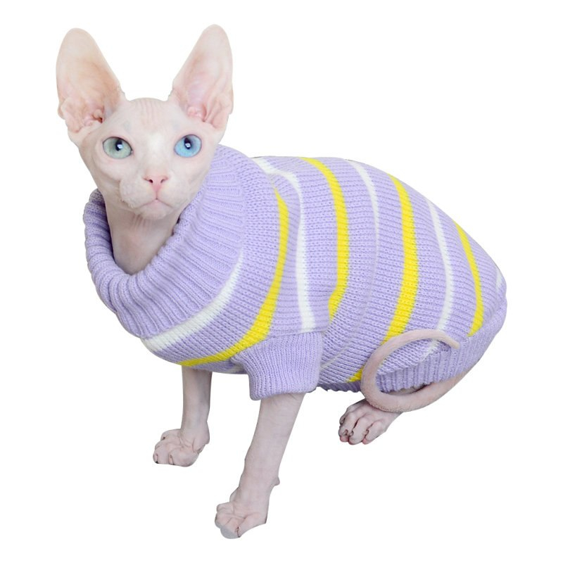 Warm sphynx cat sweater